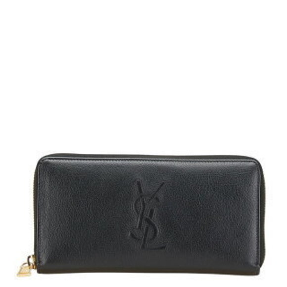 Saint Laurent YSL long Wallet black leather - Picture 1 of 8